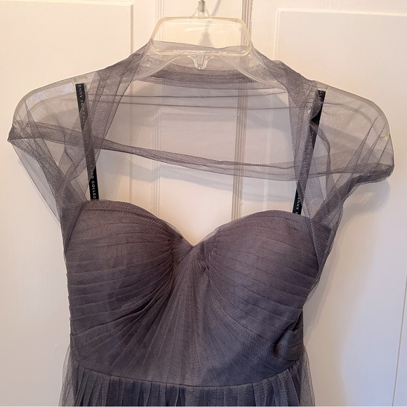 Jenny Yoo Wren Dress in Shadow Gray, Size 4 - Picture 7 of 7